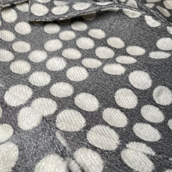 AKRIS PUNTO Grey & Ivory Polka Dot Wool Blend Blazer Size US 10 - Picture 3 of 11